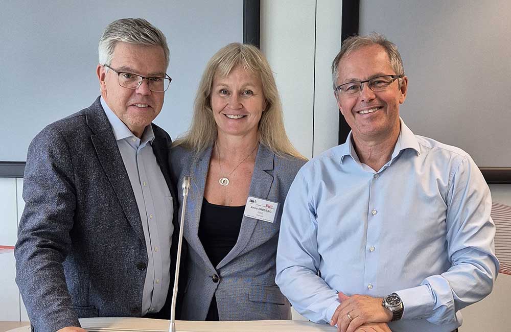 ERC Synergy Team in Brüssel_vl Prof. Magnus Essand Prof. Anna Dimberg Prof. Thomas Tüting_privat